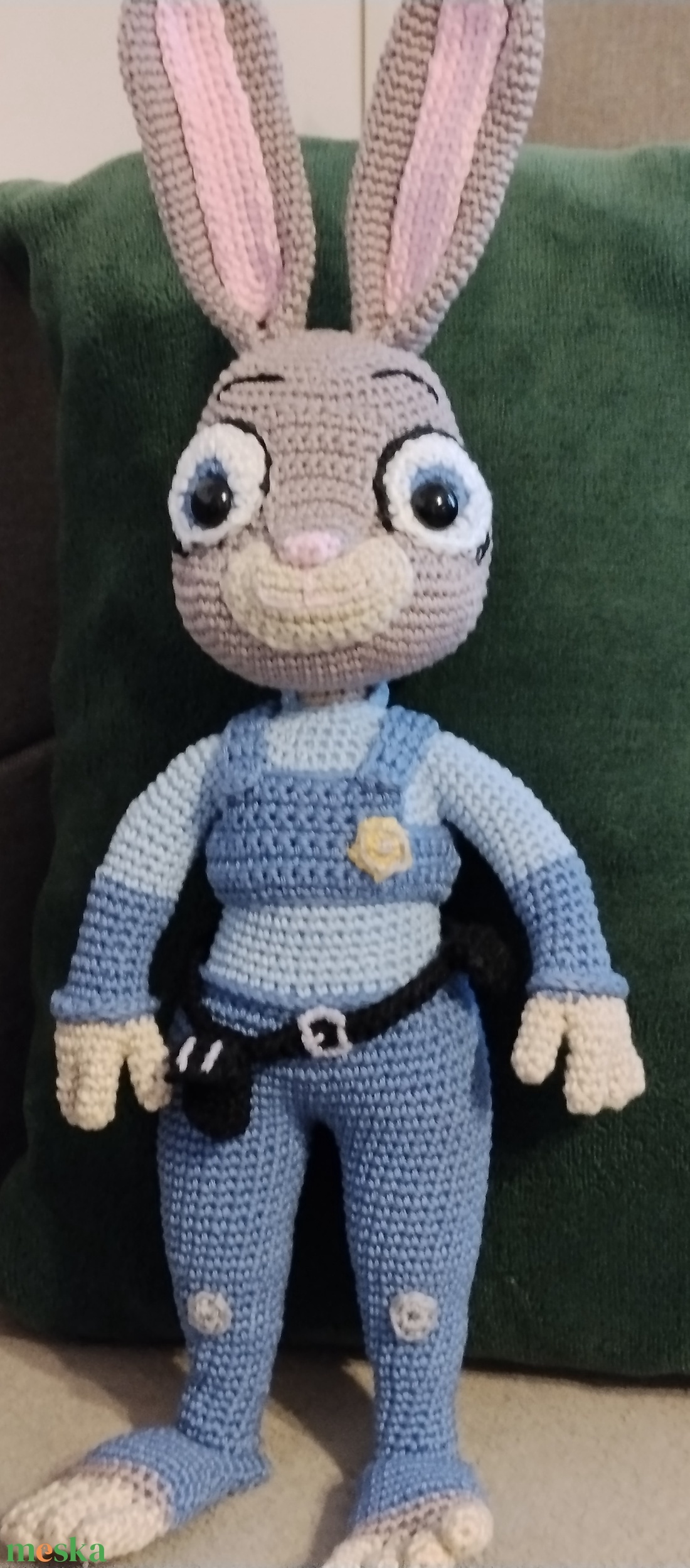 Judy Hopps  - játék & sport - plüssállat & játékfigura - plüss mesefigurák - Meska.hu