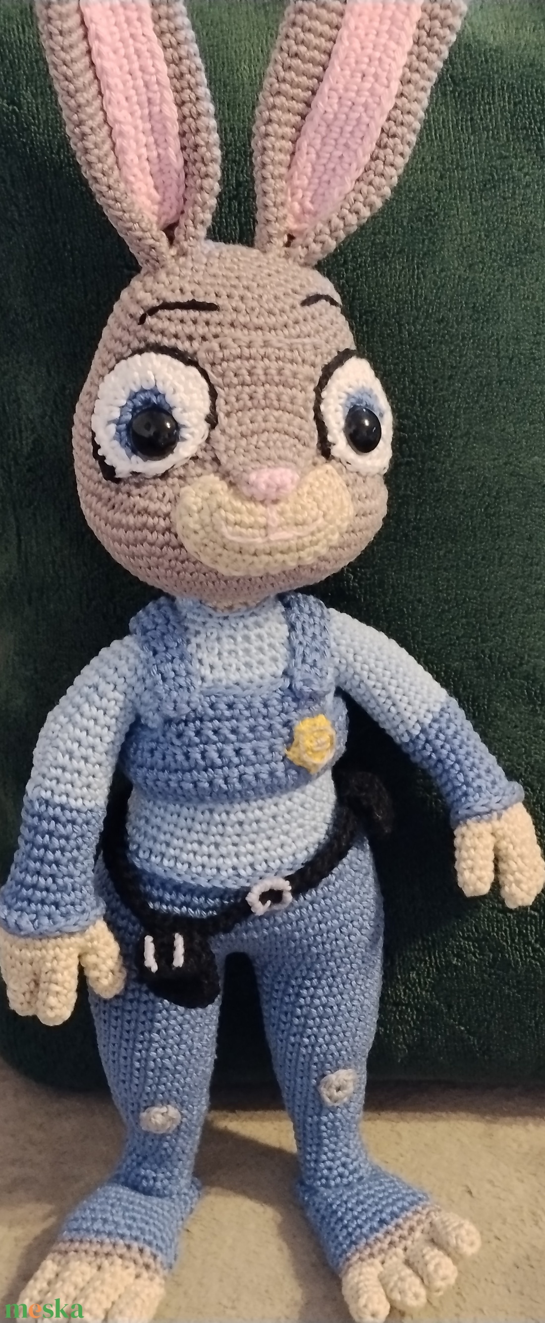 Judy Hopps  - játék & sport - plüssállat & játékfigura - plüss mesefigurák - Meska.hu