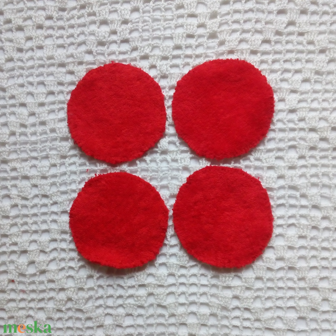 No Waste - 10 db arctisztító korong  - szépségápolás - arcápolás - arctisztító korong - Meska.hu