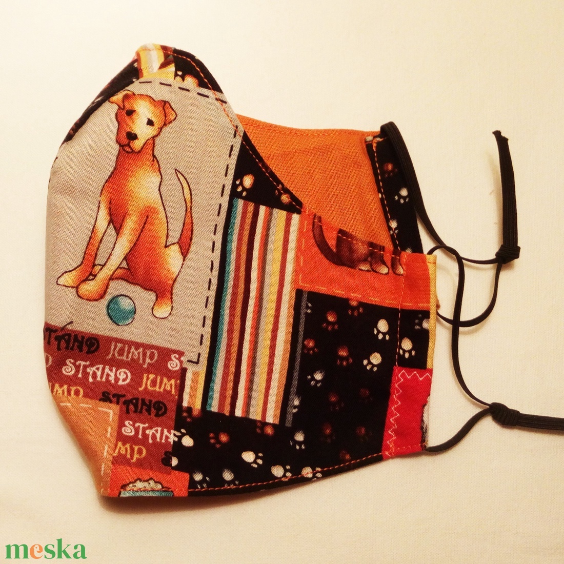 KUTYÁS arcmaszk 1. - ruha & divat - maszk, arcmaszk - Meska.hu