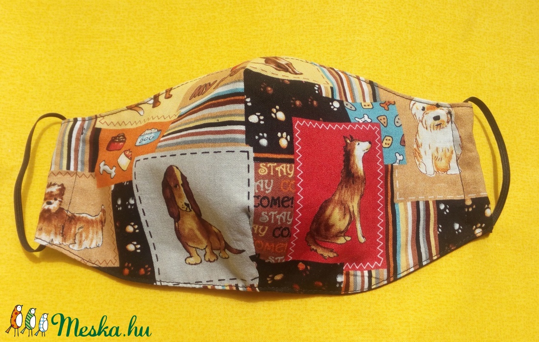 KUTYÁS arcmaszk 3. - női - női - Meska.hu