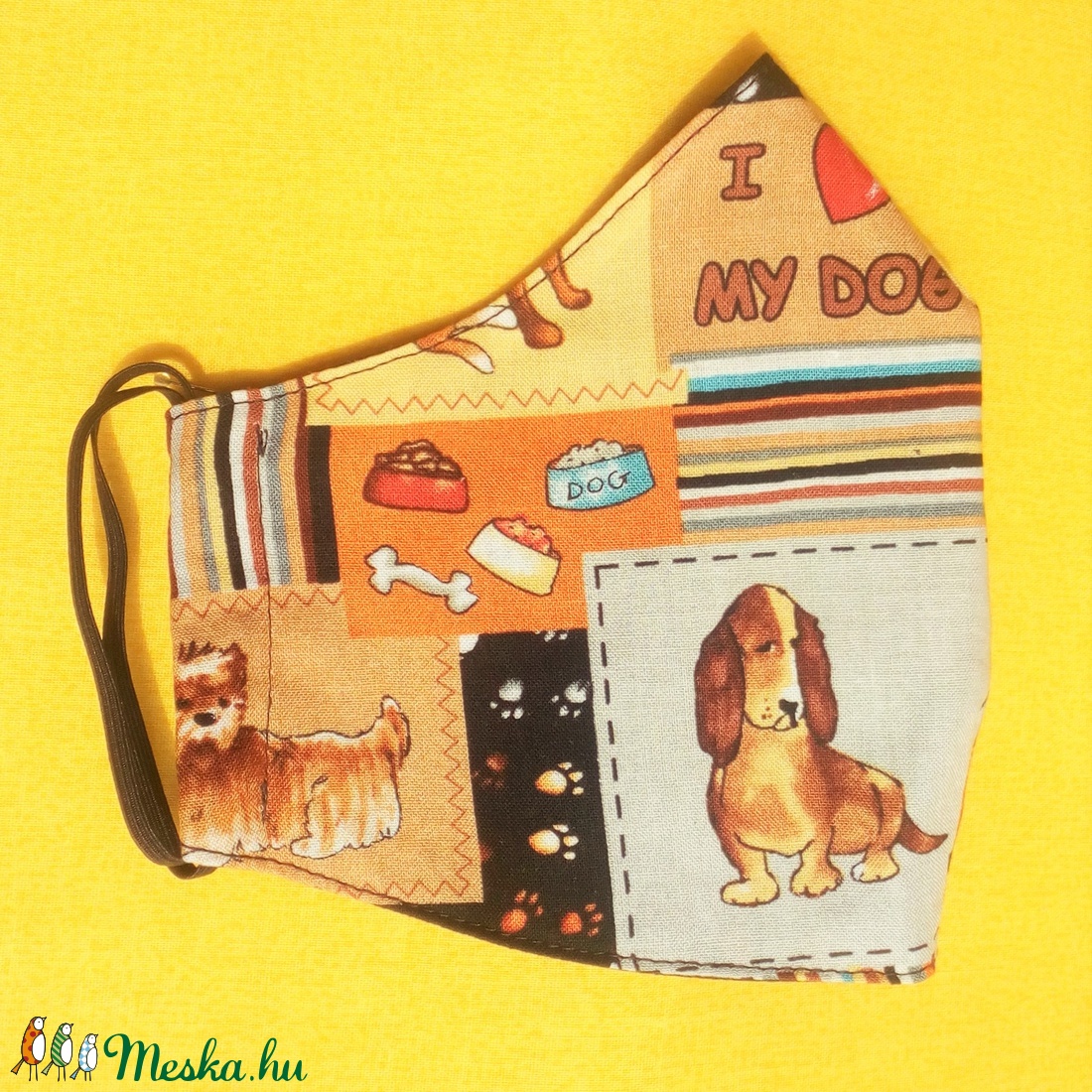 KUTYÁS arcmaszk 3. - női - női - Meska.hu