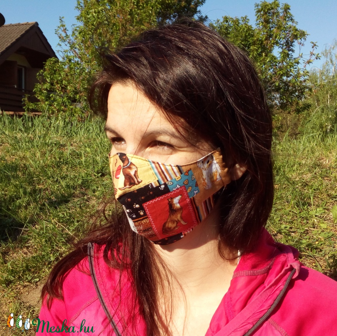 KUTYÁS arcmaszk 3. - női - női - Meska.hu