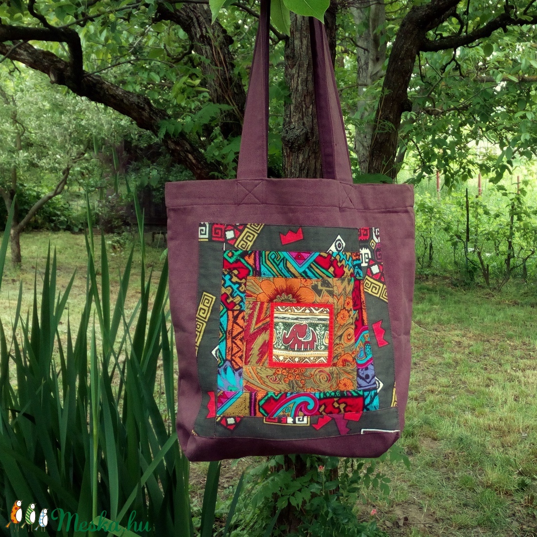 ELEFÁNTOS patchwork bevásárló szatyor erős vászonból - táska & tok - bevásárlás & shopper táska - Meska.hu ELEFÁNTOS patchwork bevásárló szatyor erős vászonból - táska & tok - bevásárlás & shopper táska - Meska.hu