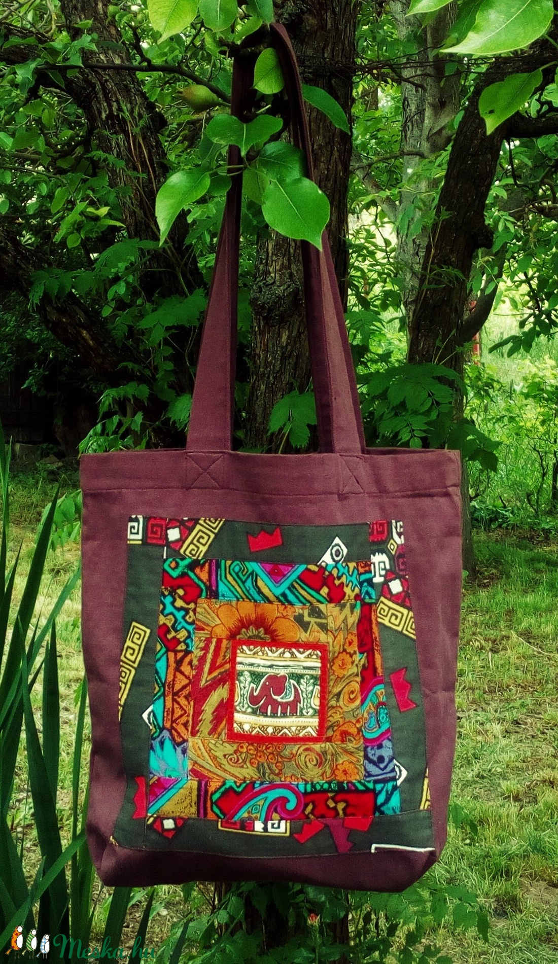 ELEFÁNTOS patchwork bevásárló szatyor erős vászonból - táska & tok - bevásárlás & shopper táska - Meska.hu ELEFÁNTOS patchwork bevásárló szatyor erős vászonból - táska & tok - bevásárlás & shopper táska - Meska.hu