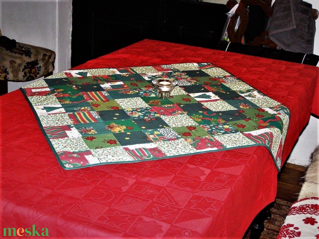 PATCHWORK KARÁCSONYI terítő 100% pamut - otthon & életmód - konyhafelszerelés, tálalás - tálalás - terítő - Meska.hu PATCHWORK KARÁCSONYI terítő 100% pamut - otthon & életmód - konyhafelszerelés, tálalás - tálalás - terítő - Meska.hu