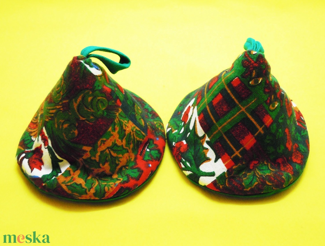 Karácsonyi mintás edényfogó  - otthon & életmód - konyhafelszerelés, tálalás - konyhai textil - edényfogó & edényfedő - Meska.hu