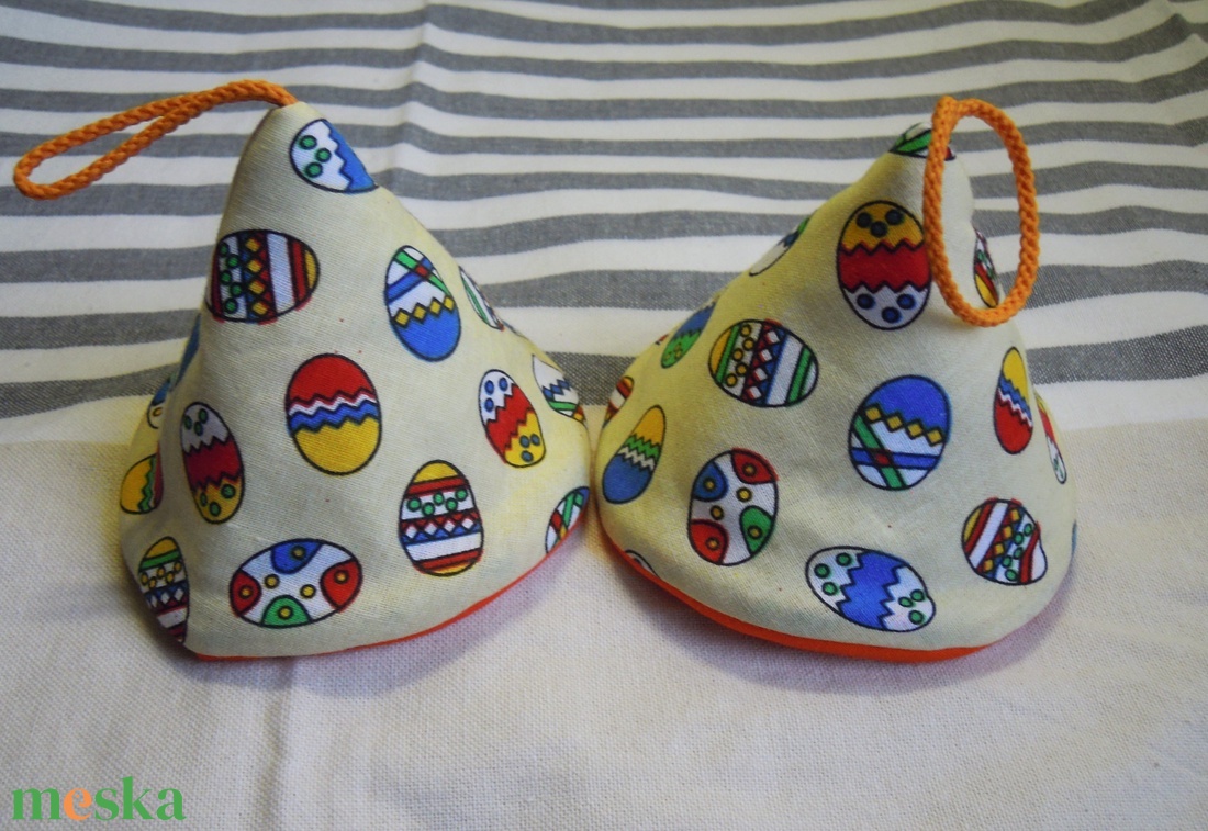 Tavaszi, húsvéti, vidám, sárga  - edényfogó  - otthon & életmód - konyhafelszerelés, tálalás - Meska.hu