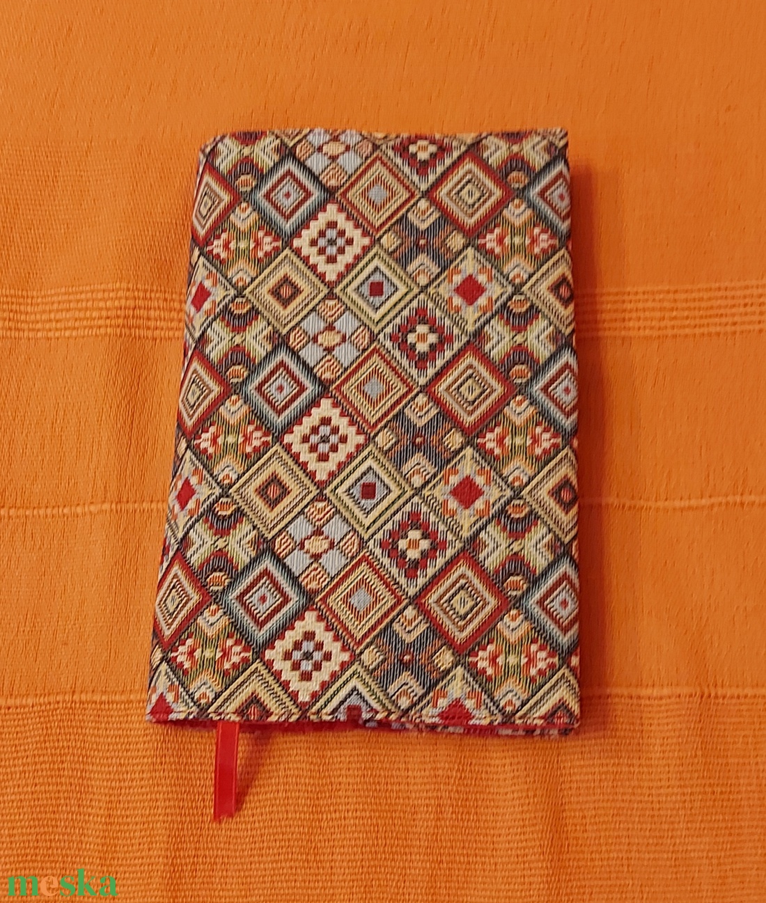 Rombusz mintás textil könyvborító 1. - könyv & zene - könyvtok - Meska.hu Rombusz mintás textil könyvborító 1. - könyv & zene - könyvtok - Meska.hu
