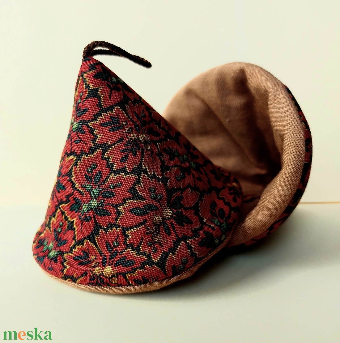 Leveles, bogyós edényfogó - otthon & életmód - konyhafelszerelés, tálalás - konyhai textil - edényfogó & edényfedő - Meska.hu