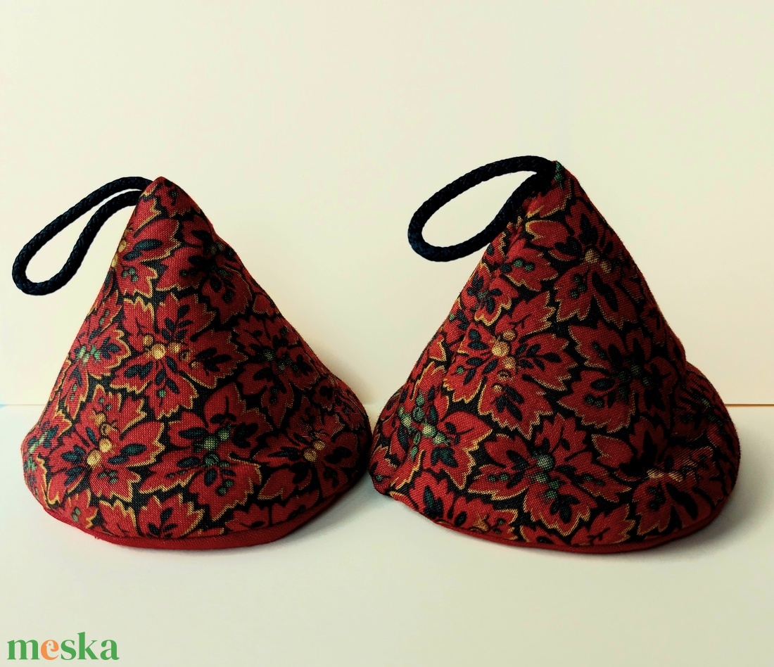 Leveles, bogyós edényfogó - 1 pár - otthon & életmód - konyhafelszerelés, tálalás - konyhai textil - edényfogó & edényfedő - Meska.hu