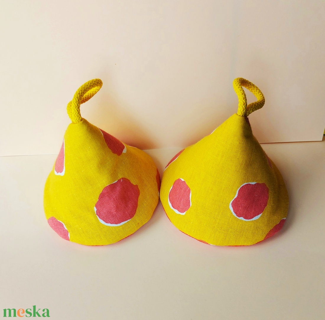 Foltmintás edényfogó - 1 pár - otthon & életmód - konyhafelszerelés, tálalás - konyhai textil - edényfogó & edényfedő - Meska.hu