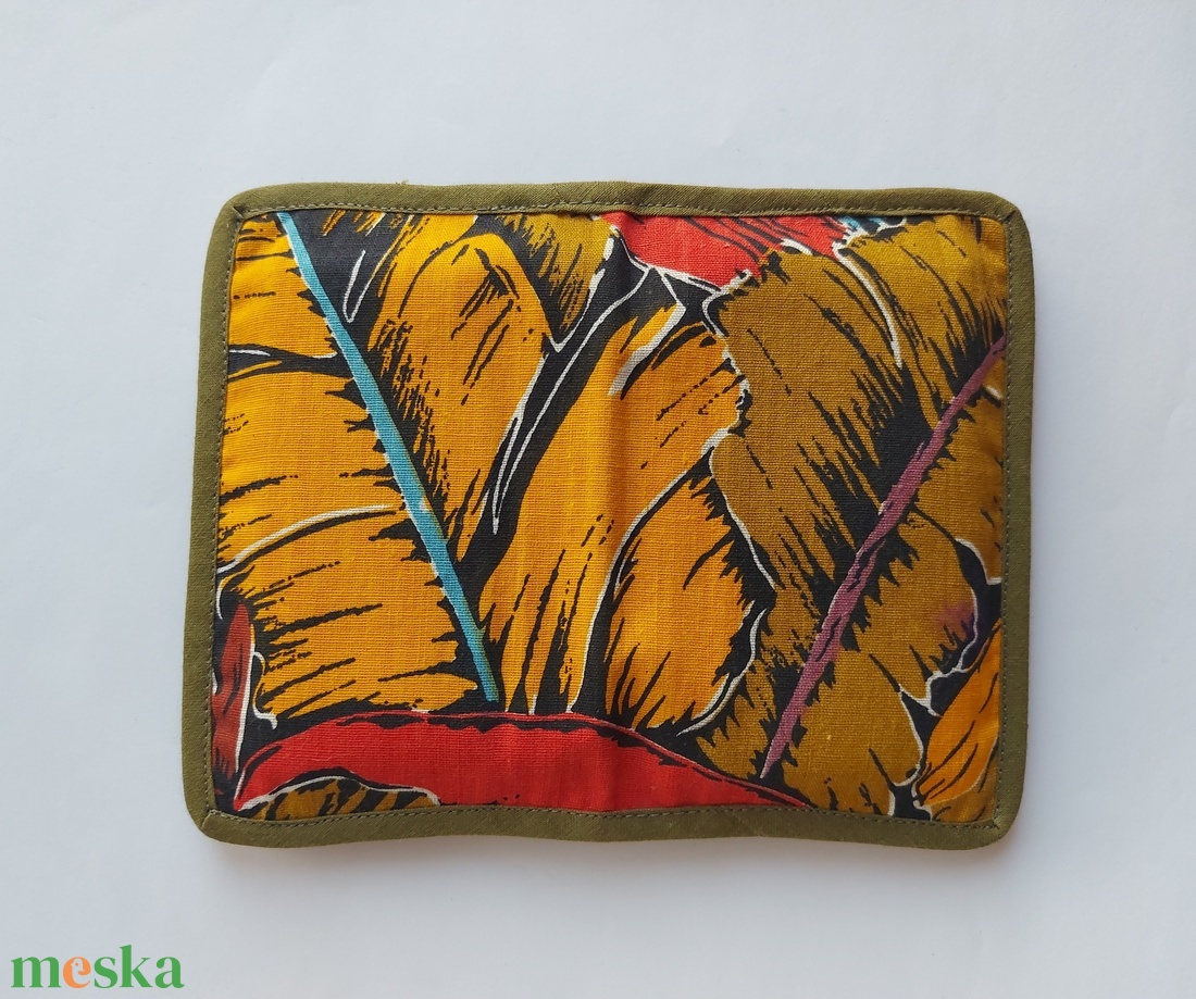 Barna levelek - zsepitartó - táska & tok - pénztárca & más tok - zsebkendőtartó tok - Meska.hu