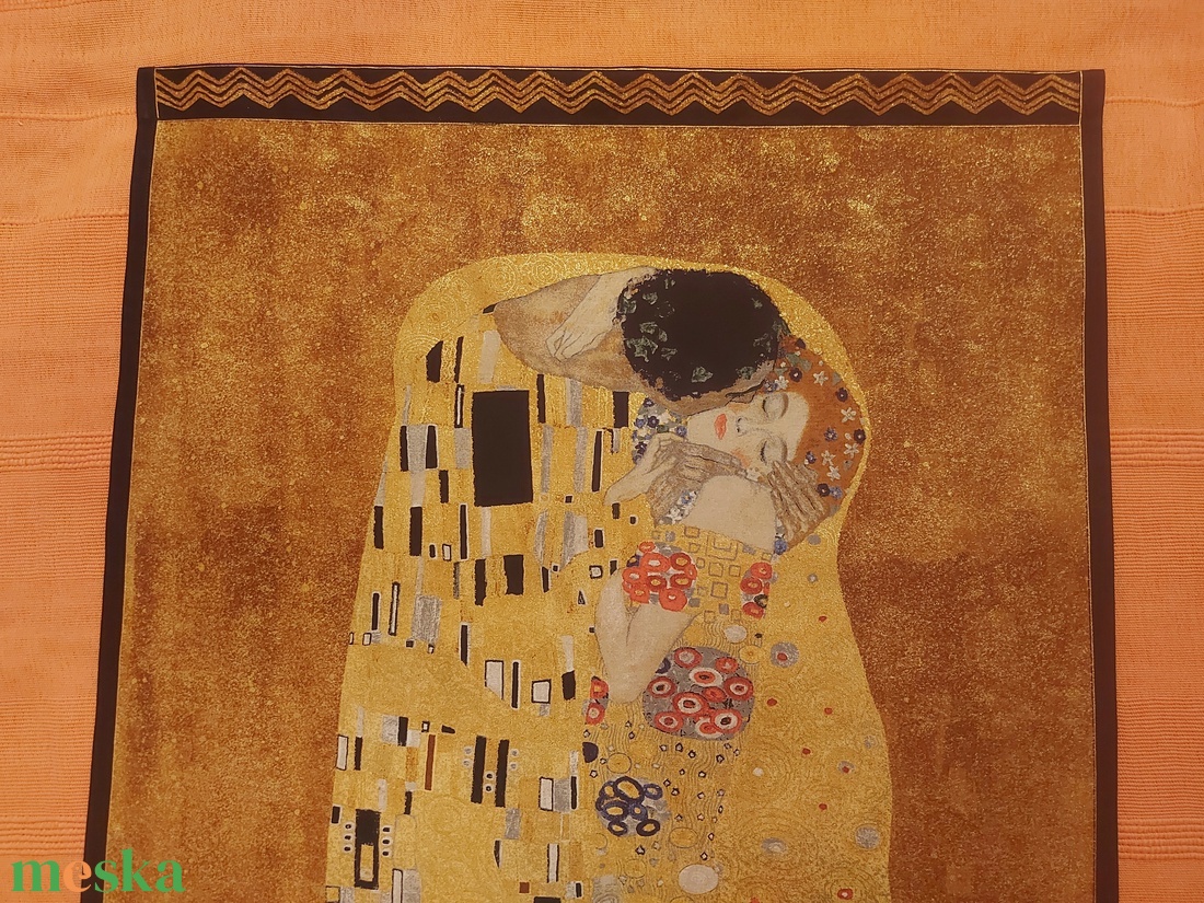 Klimt: A csók - otthon & életmód - lakástextil - falvédő - Meska.hu