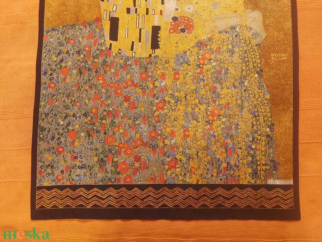 Klimt: A csók - otthon & életmód - lakástextil - falvédő - Meska.hu