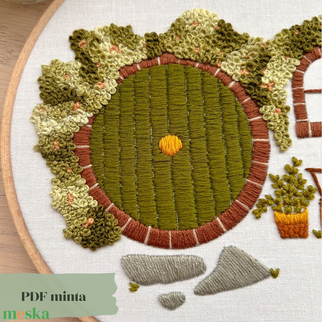 Hobbitlak kezdőbarát PDF minta és segédanyag, digitális hímzés tutorial videóval - diy (csináld magad) - workshop & tanfolyam - Meska.hu Hobbitlak kezdőbarát PDF minta és segédanyag, digitális hímzés tutorial videóval - diy (csináld magad) - workshop & tanfolyam - Meska.hu