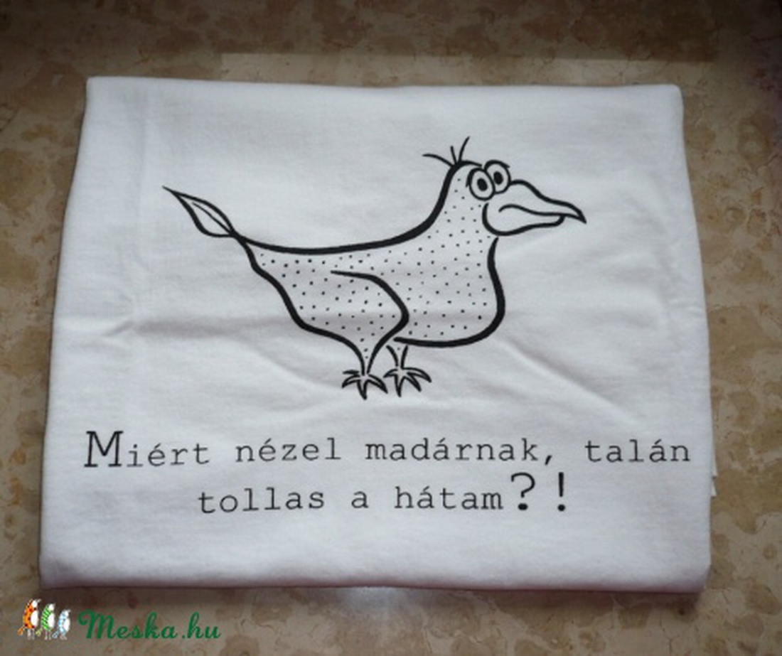 Madár - uniszex póló AKCIÓ! -  - Meska.hu