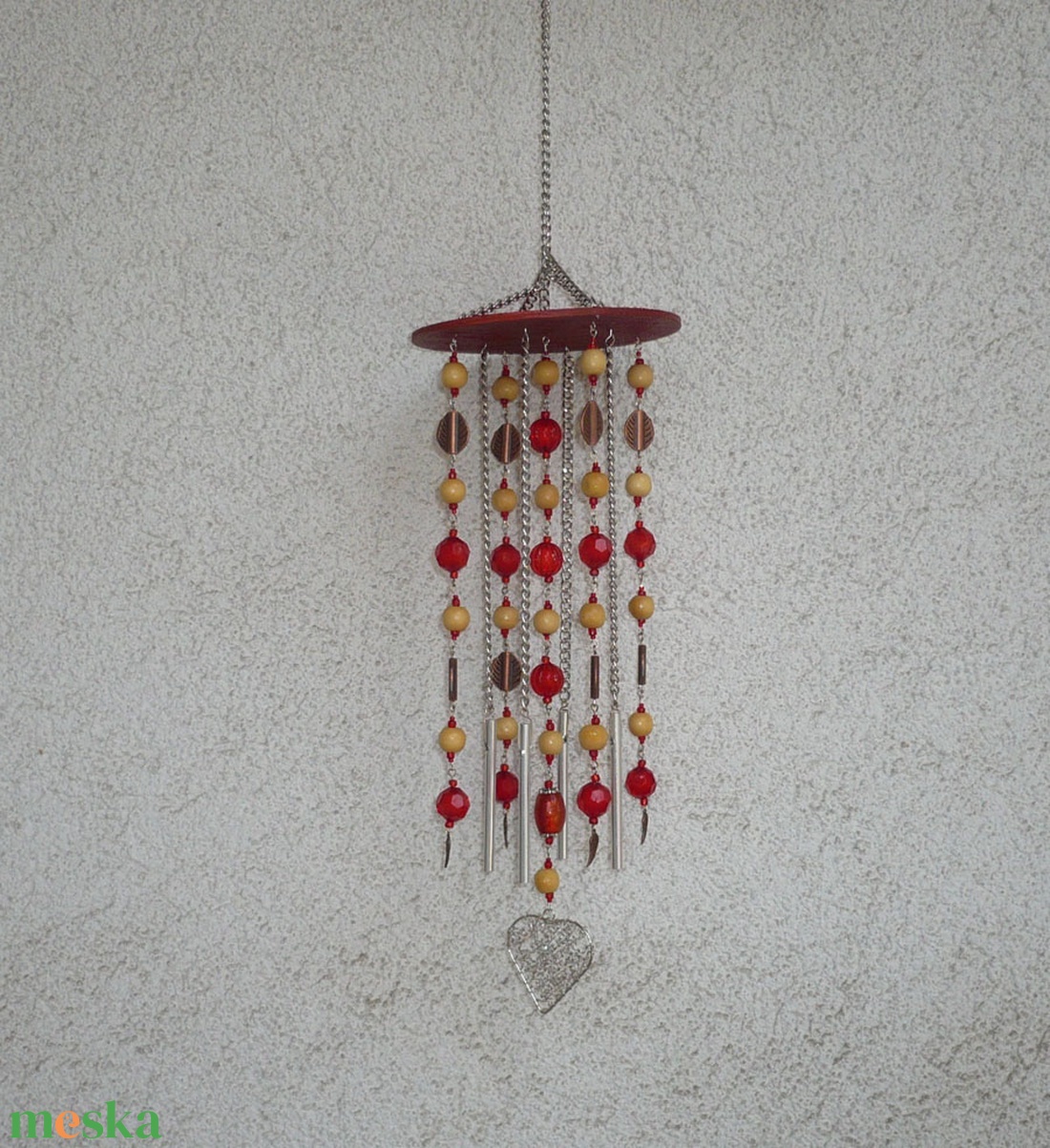 Egyedi, nagy, piros szélcsengő - otthon & lakás - ház & kert - szélcsengő - Meska.hu Egyedi, nagy, piros szélcsengő - otthon & lakás - ház & kert - szélcsengő - Meska.hu