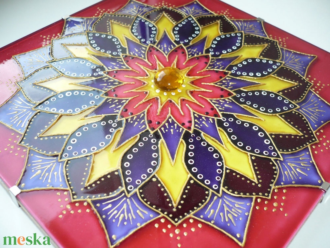 Ég és Föld között - üvegfestett mandala falikép - otthon & életmód - dekoráció - kép & falikép - üvegkép - Meska.hu Ég és Föld között - üvegfestett mandala falikép - otthon & életmód - dekoráció - kép & falikép - üvegkép - Meska.hu
