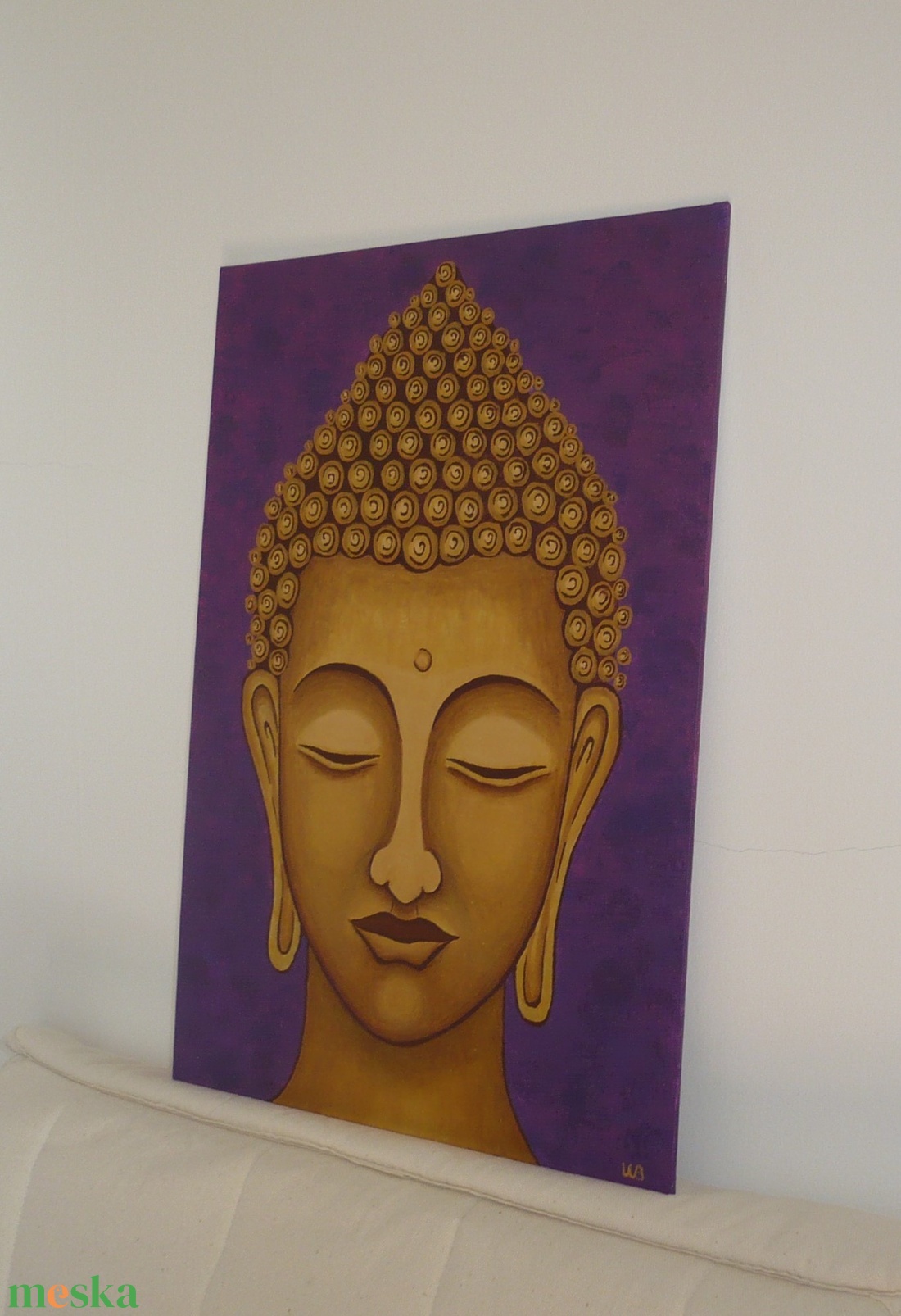 Arany Buddha - egyedi akril festmény, falikép 30x40 - művészet - festmény - akril - Meska.hu Arany Buddha - egyedi akril festmény, falikép 30x40 - művészet - festmény - akril - Meska.hu