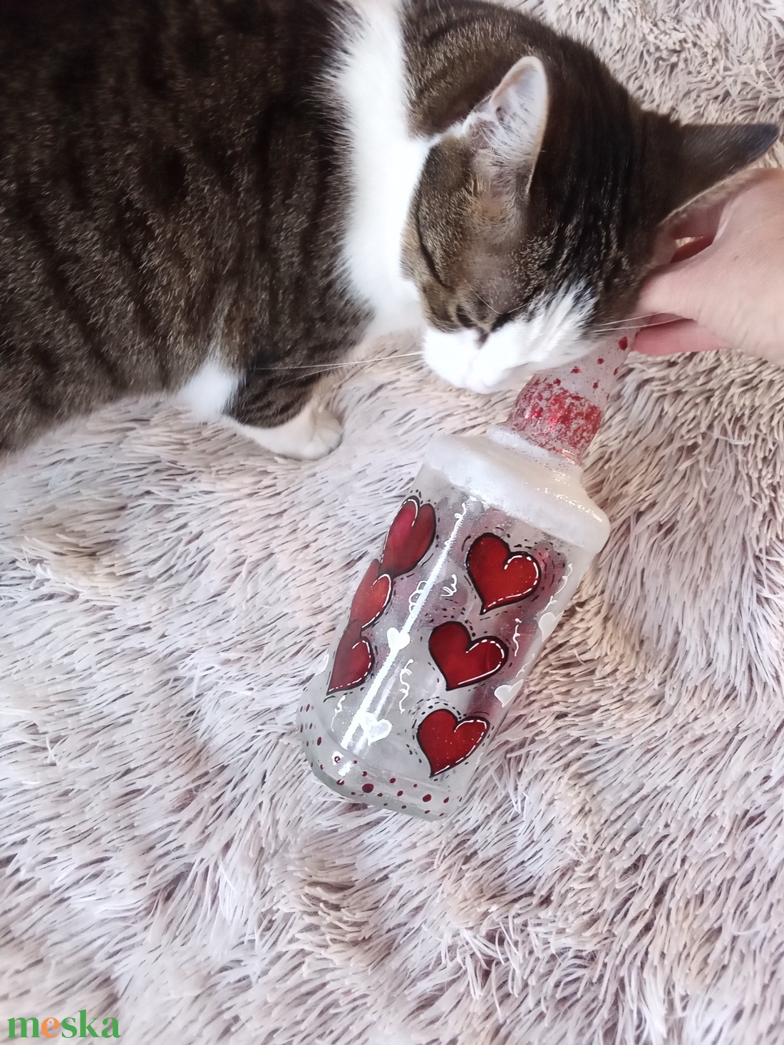 Üveglámpás szívekkel - egyedi festett üveg bottlelamp - otthon & lakás - lámpa - hangulatlámpa - Meska.hu Üveglámpás szívekkel - egyedi festett üveg bottlelamp - otthon & lakás - lámpa - hangulatlámpa - Meska.hu
