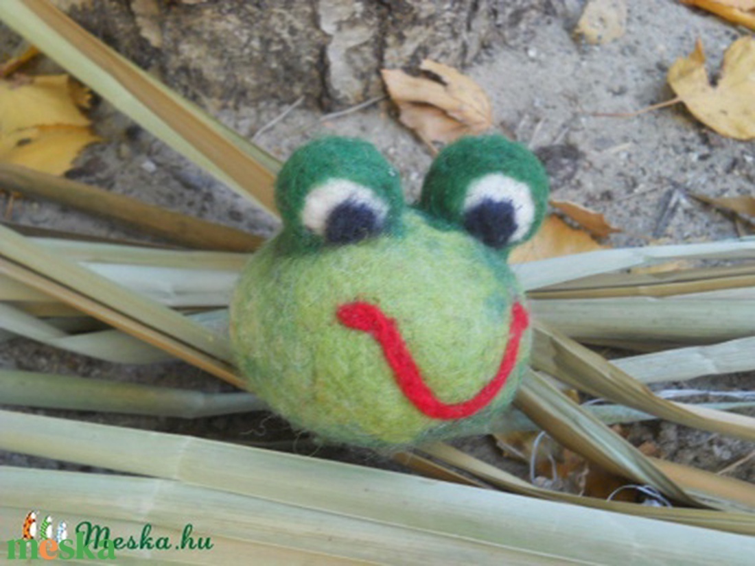 Brekeke...(labda béka) - baba - mama - baba játékok - mozgásfejlesztő játékok - Meska.hu