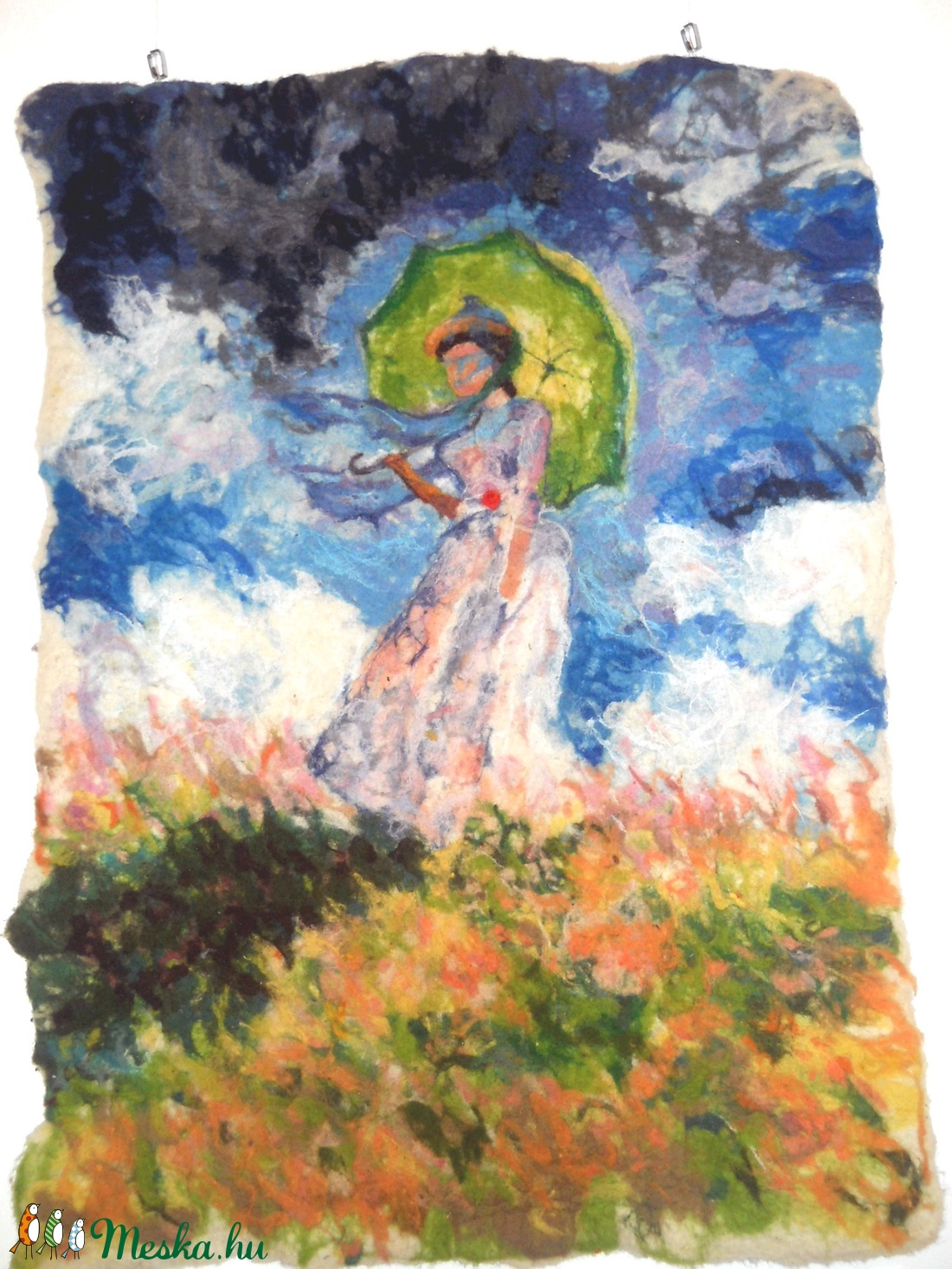 Esernyős hőlgy- Monet után - művészet - festmény - festmény vegyes technika - Meska.hu Esernyős hőlgy- Monet után - művészet - festmény - festmény vegyes technika - Meska.hu