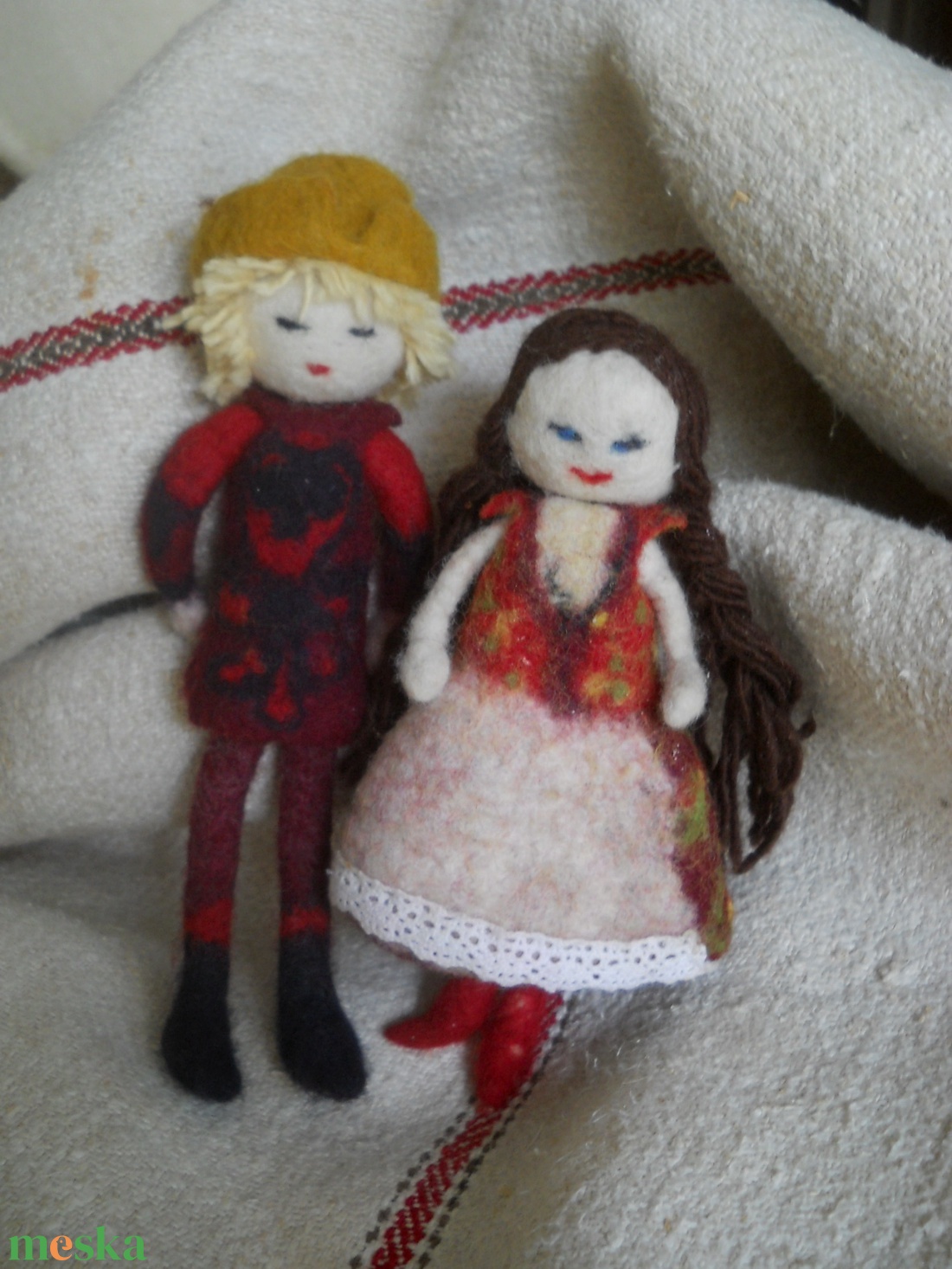 Kata baba - játék & sport - bábok - ujjbáb - Meska.hu