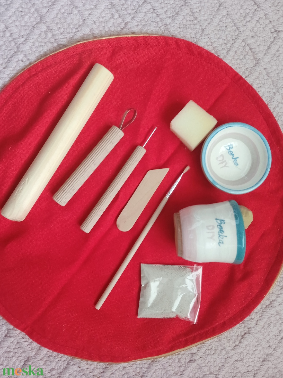 DIY agyagozás eszköz készlet - diy (csináld magad) - egységcsomag - Meska.hu