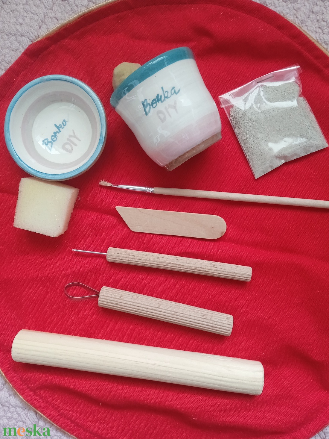 DIY agyagozás eszköz készlet - diy (csináld magad) - egységcsomag - Meska.hu