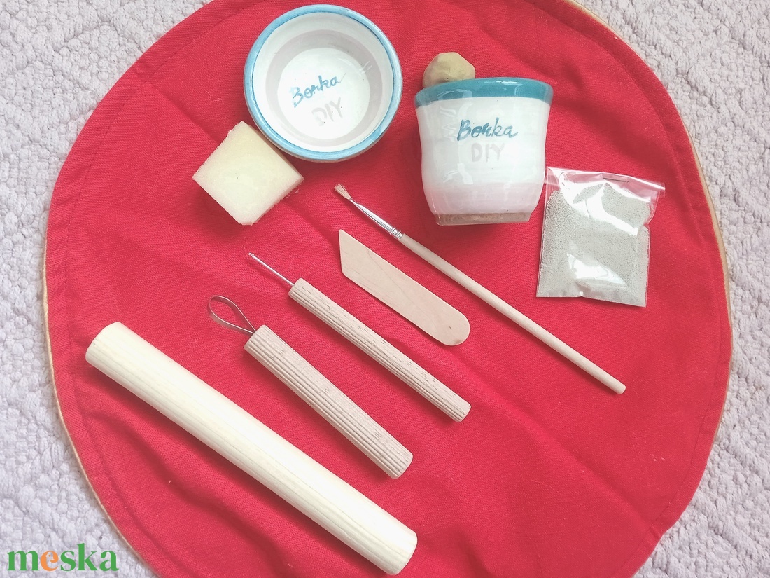 DIY agyagozás eszköz készlet - diy (csináld magad) - egységcsomag - Meska.hu