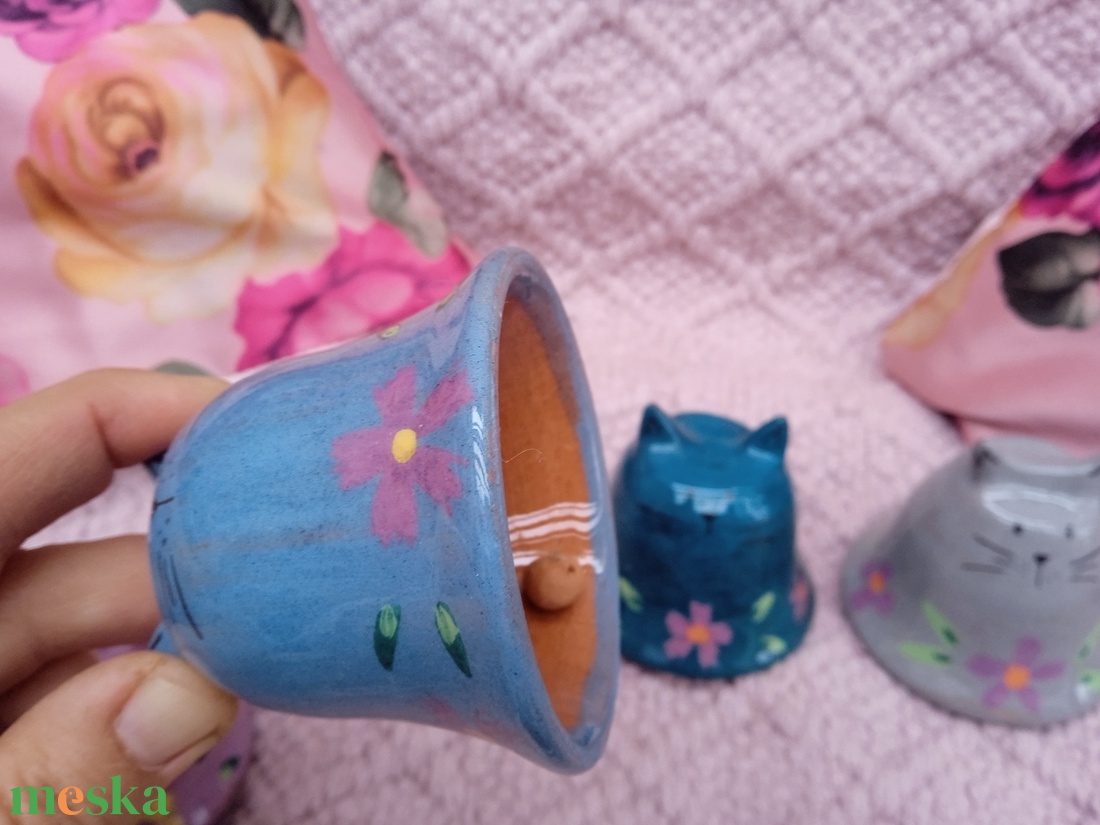 Macskás csengők - otthon & életmód - ház & kert - szélcsengő - Meska.hu