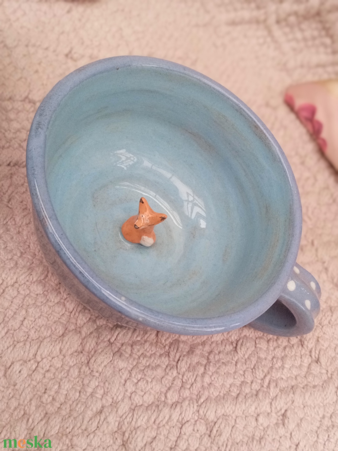 Rókás bögre pár - otthon & életmód - konyhafelszerelés, tálalás - tálalás - bögre & csésze - Meska.hu