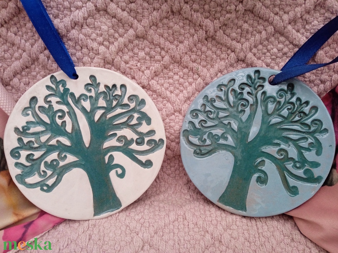 Életfás díszek - otthon & életmód - dekoráció - asztal és polc dekoráció - dekorációs tál, tartó - Meska.hu