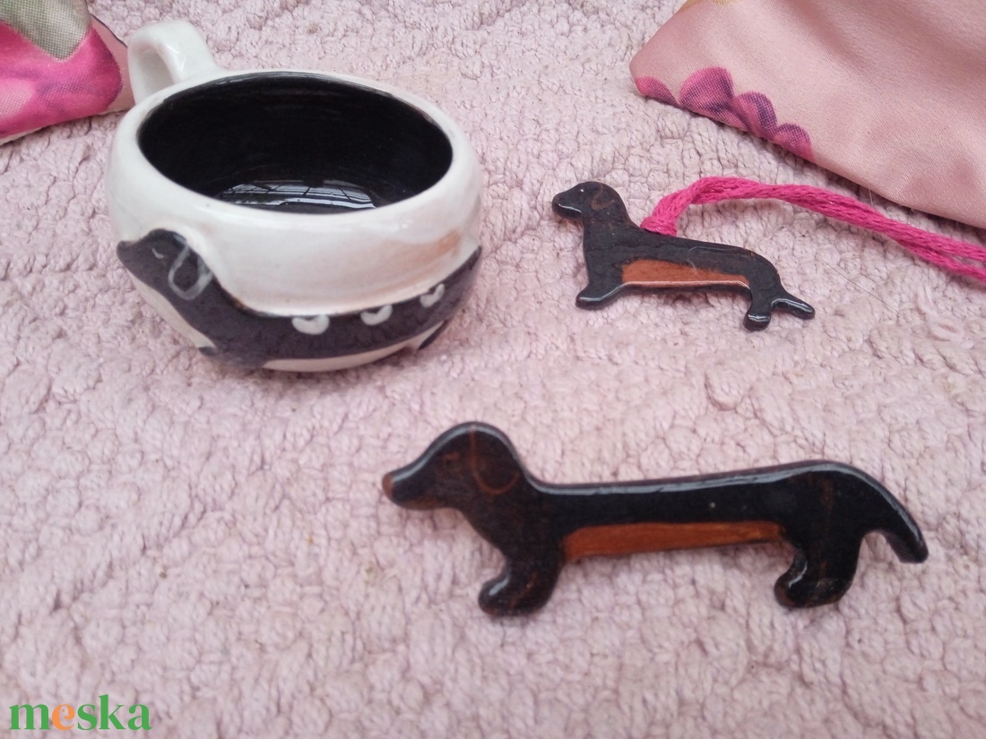 Tacskós szett - otthon & életmód - konyhafelszerelés, tálalás - tálalás - bögre & csésze - Meska.hu