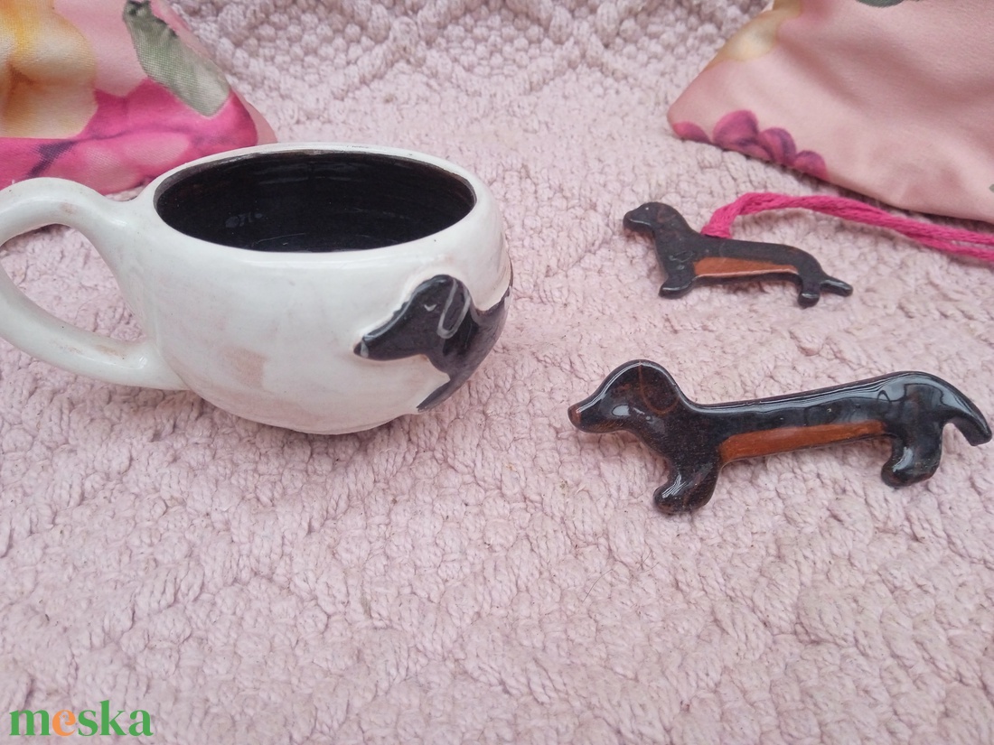 Tacskós szett - otthon & életmód - konyhafelszerelés, tálalás - tálalás - bögre & csésze - Meska.hu