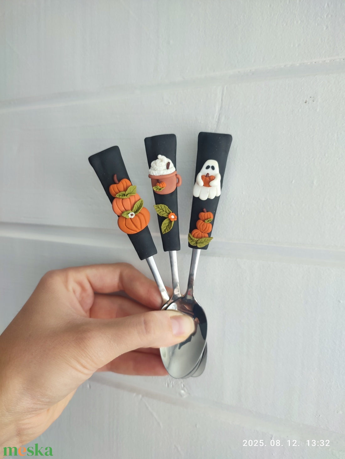 Halloween kiskanalak - otthon & életmód - konyhafelszerelés, tálalás - tálalás - kanál & villa - Meska.hu