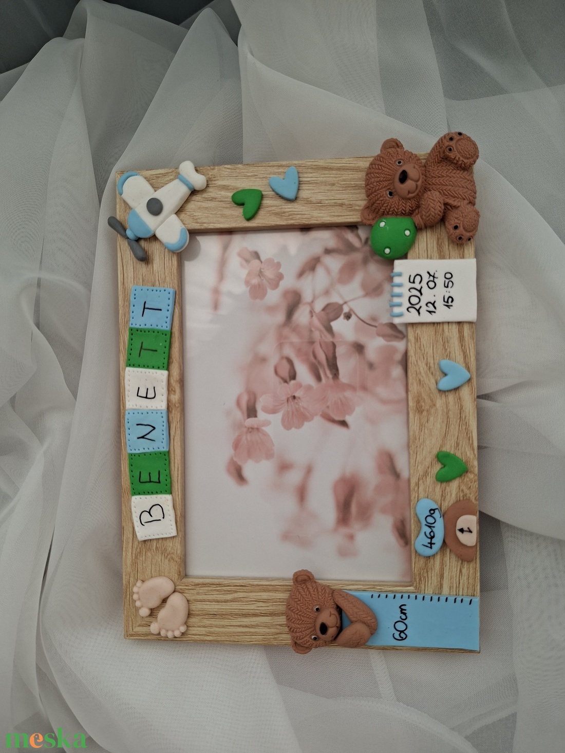 Babaszoba képkeret - baba - mama - babaszoba dekoráció - babaszoba kép - Meska.hu