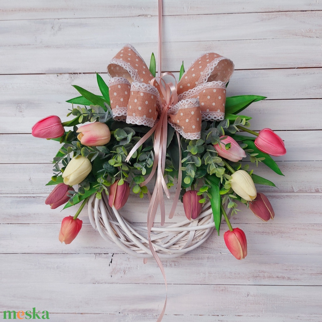 Tulipános kopogtató - otthon & életmód - dekoráció - ajtó- és ablak dekoráció - ajtódísz & kopogtató - Meska.hu Tulipános kopogtató - otthon & életmód - dekoráció - ajtó- és ablak dekoráció - ajtódísz & kopogtató - Meska.hu