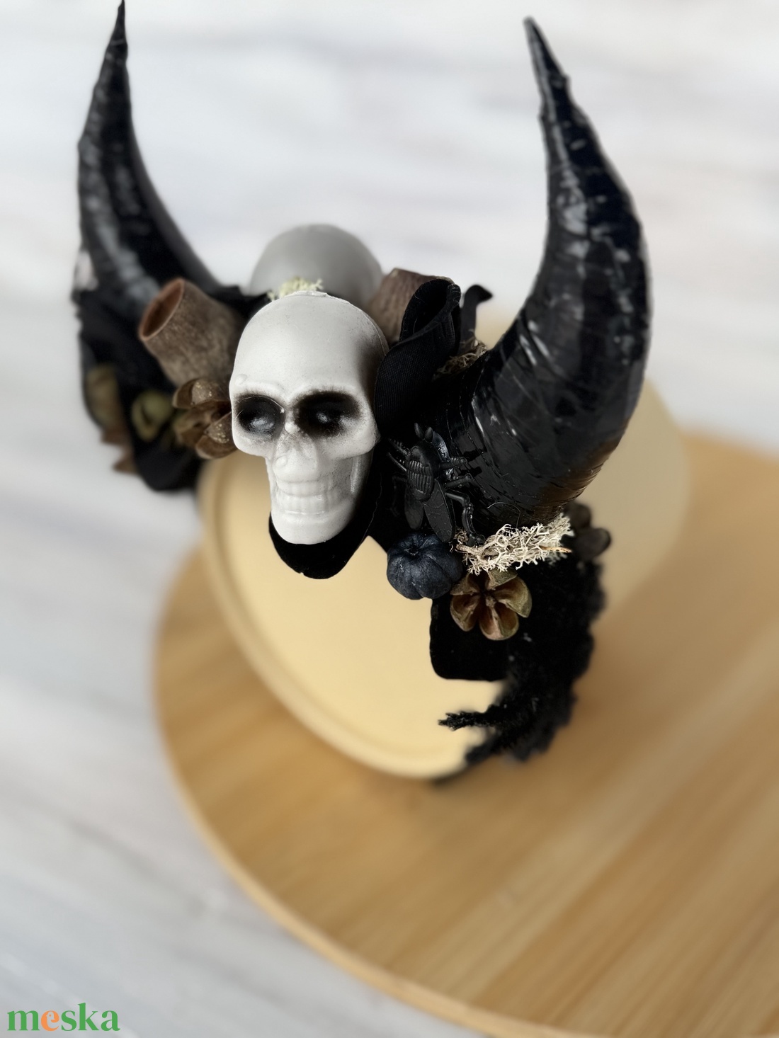 Fejdísz - fekete Halloween - otthon & életmód - dekoráció - halloween - halloweeni jelmez és kiegészítők - Meska.hu Fejdísz - fekete Halloween - otthon & életmód - dekoráció - halloween - halloweeni jelmez és kiegészítők - Meska.hu