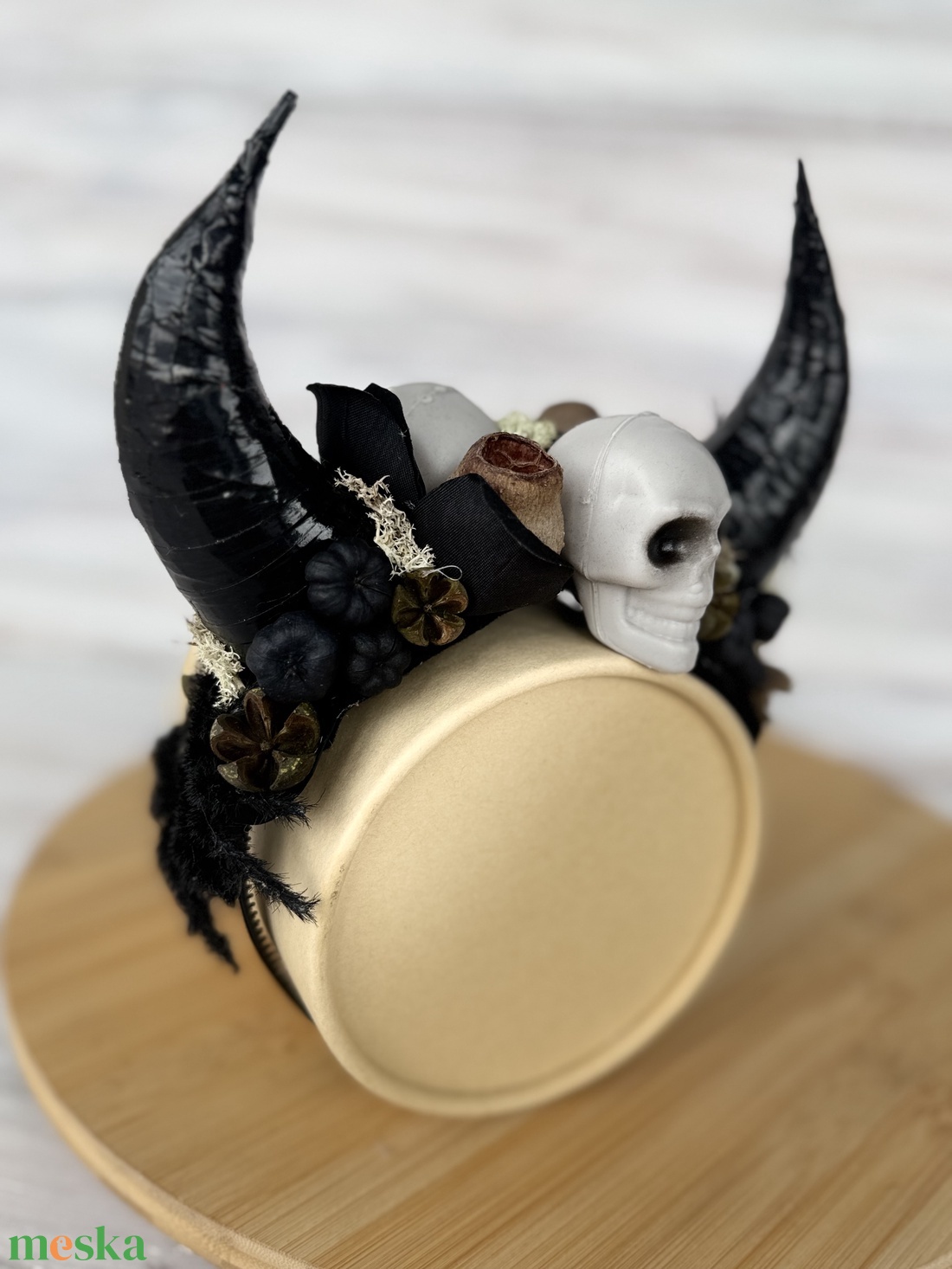 Fejdísz - fekete Halloween - otthon & életmód - dekoráció - halloween - halloweeni jelmez és kiegészítők - Meska.hu Fejdísz - fekete Halloween - otthon & életmód - dekoráció - halloween - halloweeni jelmez és kiegészítők - Meska.hu