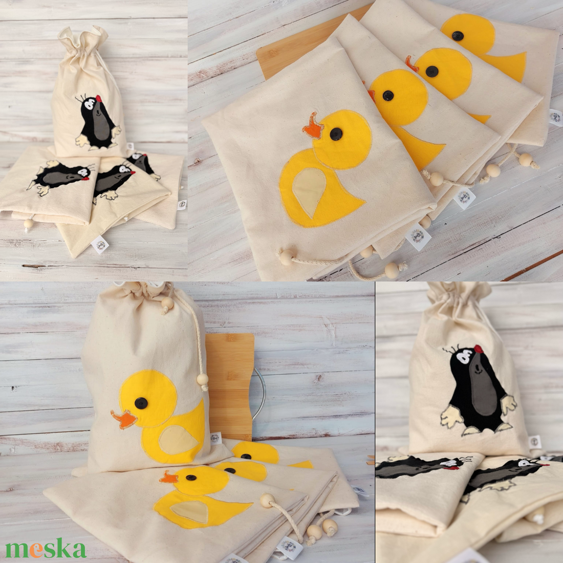 Kenyeres Zsák ovis jellel   - karácsony - karácsonyi ajándékozás - karácsonyi ajándékcsomagolás - Meska.hu