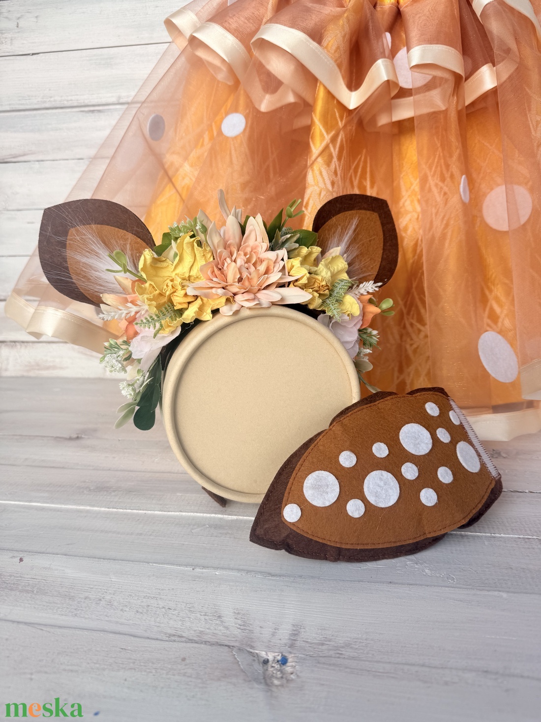 Lányoknak - Őzike jelmez - ruha & divat - jelmez & álarc - jelmez - Meska.hu