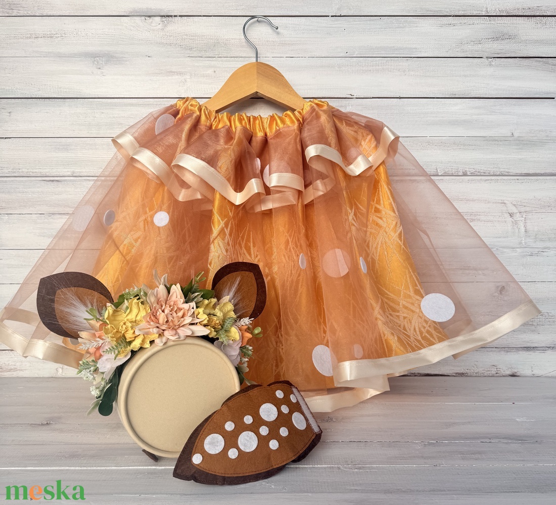 Lányoknak - Őzike jelmez - ruha & divat - jelmez & álarc - jelmez - Meska.hu