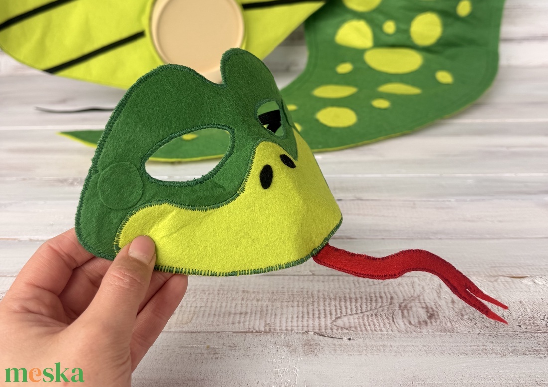 Fiúknak Kobra-Kígyó maszk - ruha & divat - jelmez & álarc - álarc - Meska.hu