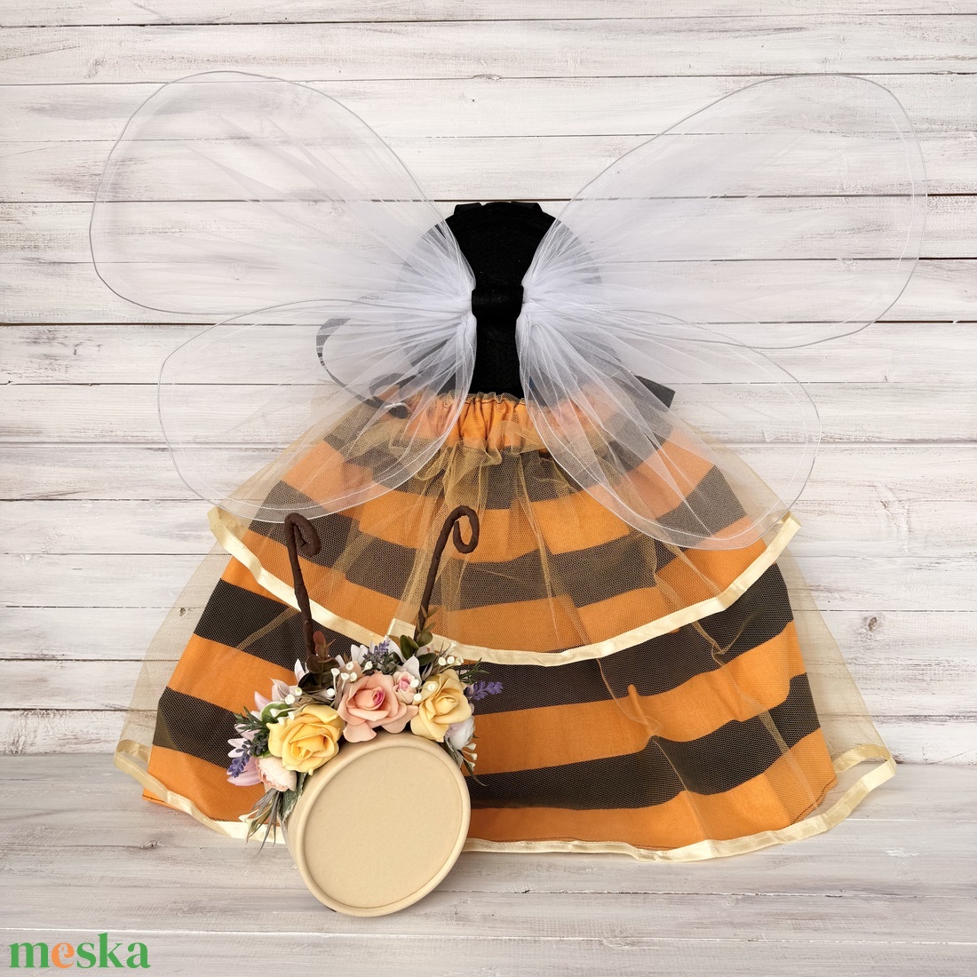 Méhecske Jelmez szett - ruha & divat - jelmez & álarc - jelmez - Meska.hu