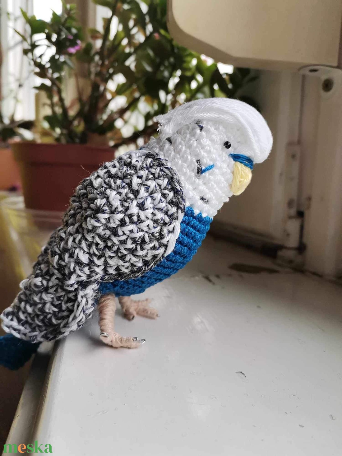 Amigurumi papagáj - játék & sport - plüssállat & játékfigura - madár - Meska.hu