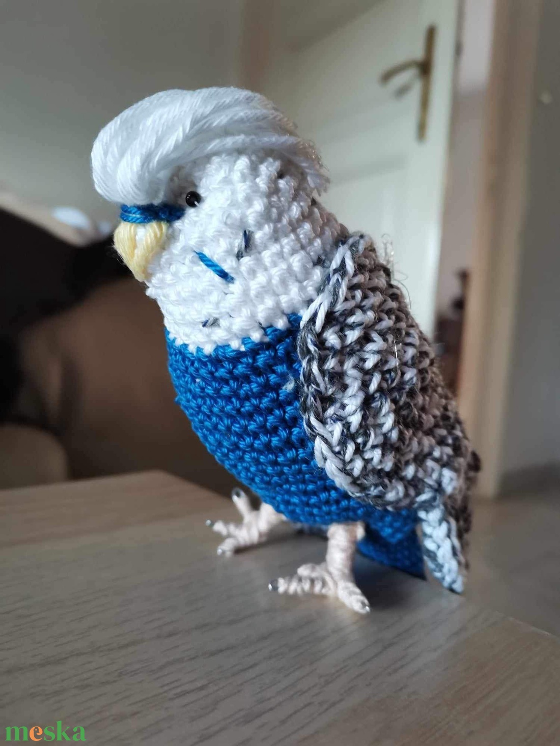 Amigurumi papagáj - játék & sport - plüssállat & játékfigura - madár - Meska.hu