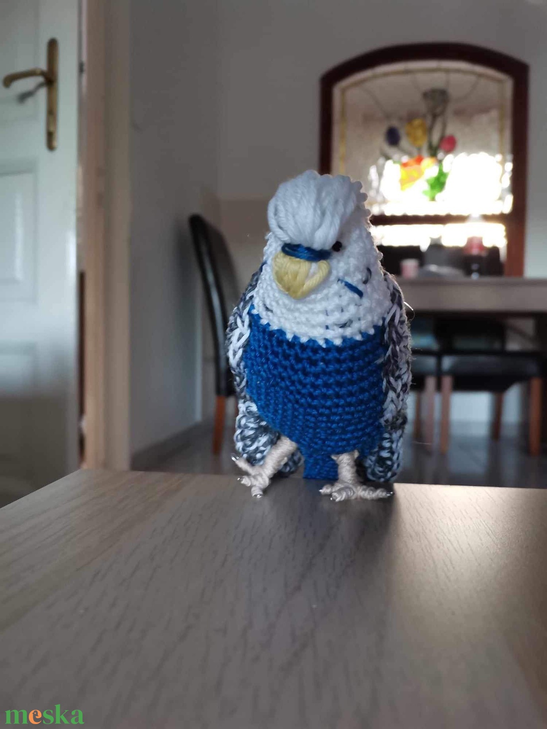 Amigurumi papagáj - játék & sport - plüssállat & játékfigura - madár - Meska.hu