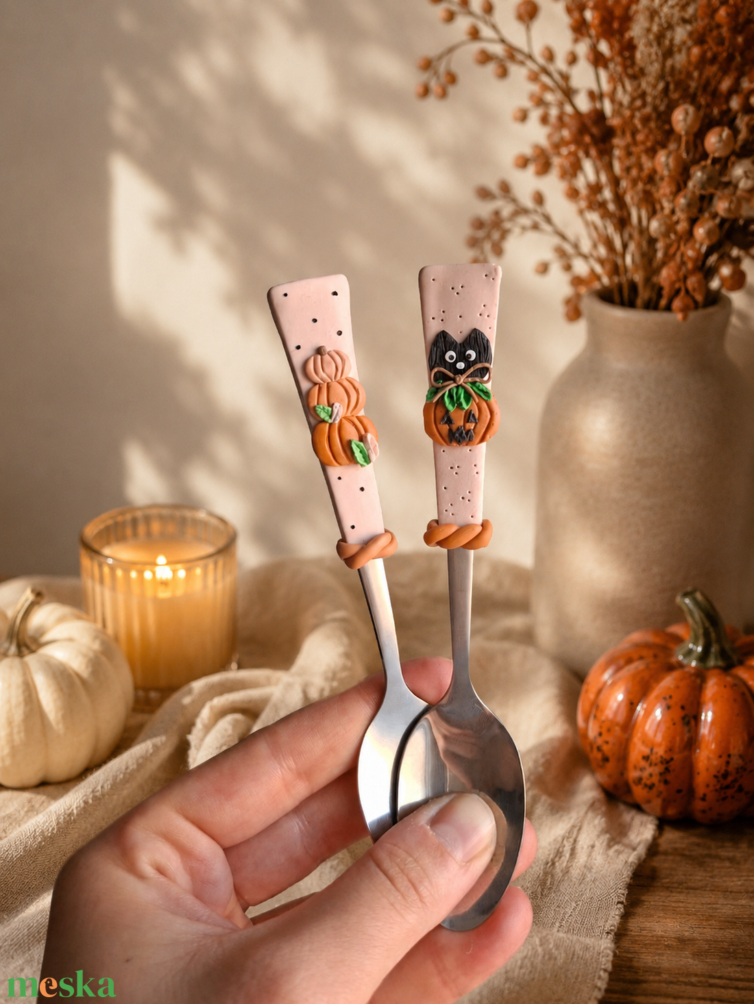 Őszi/Halloween kiskanalak - otthon & életmód - dekoráció - halloween - halloweeni dekoráció - Meska.hu
